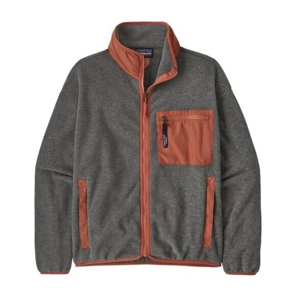 NWT Patagonia Synchilla Grey Fleece Winter Jacket - Picture 5 of 5